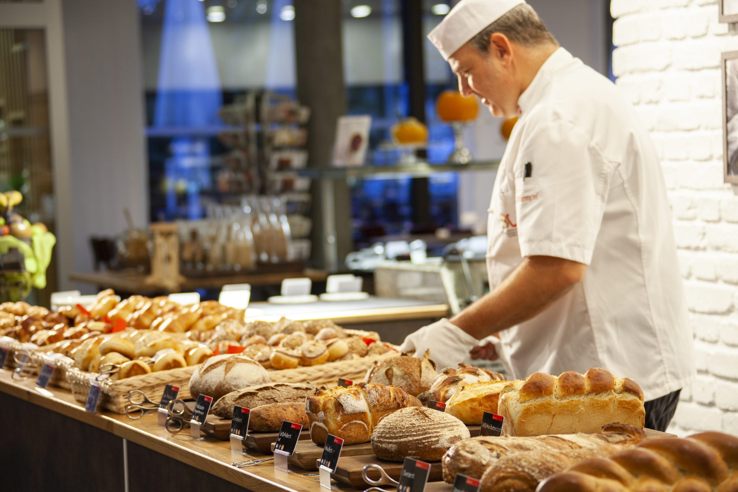 Baker's breakfast at Richemont Breakfast treats in Lucerne